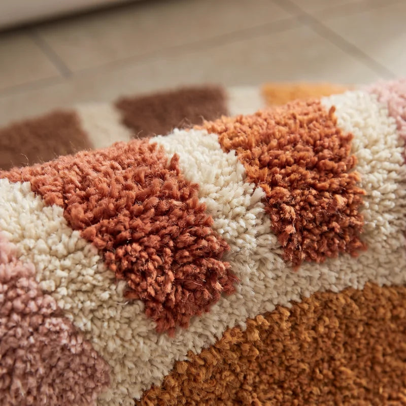 Tapis De Bain Épais Demi Lune