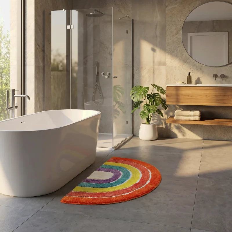 Tapis De Bain Arc En Ciel