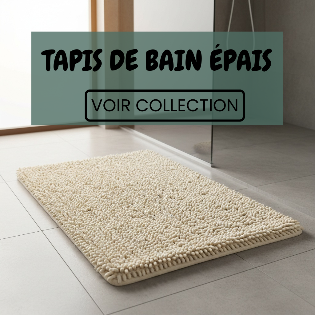 Tapis de bain épais