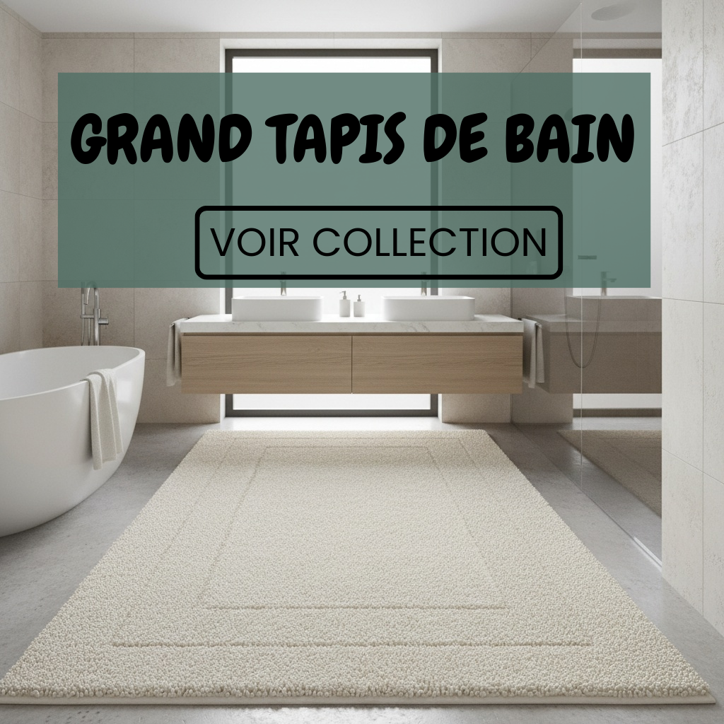 Grand tapis de bain