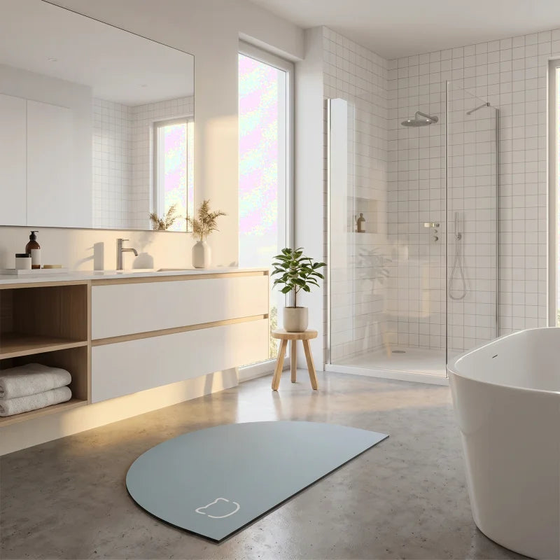 Tapis de Bain Demi Lune Design