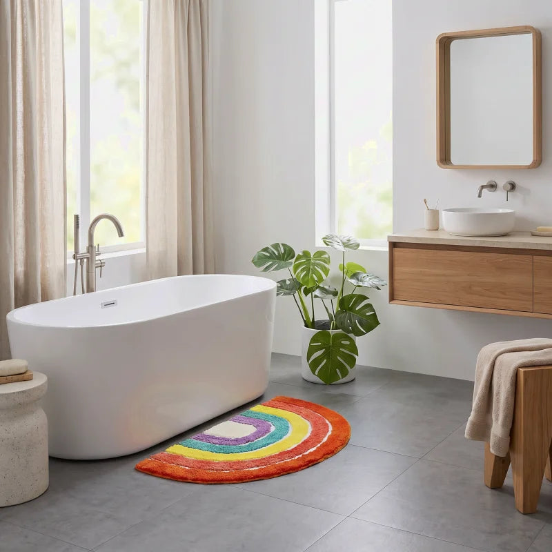 Tapis De Bain Arc En Ciel