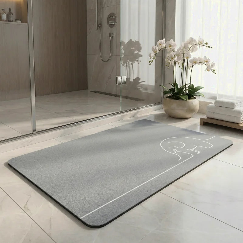 Tapis de Bain Séchage Rapide