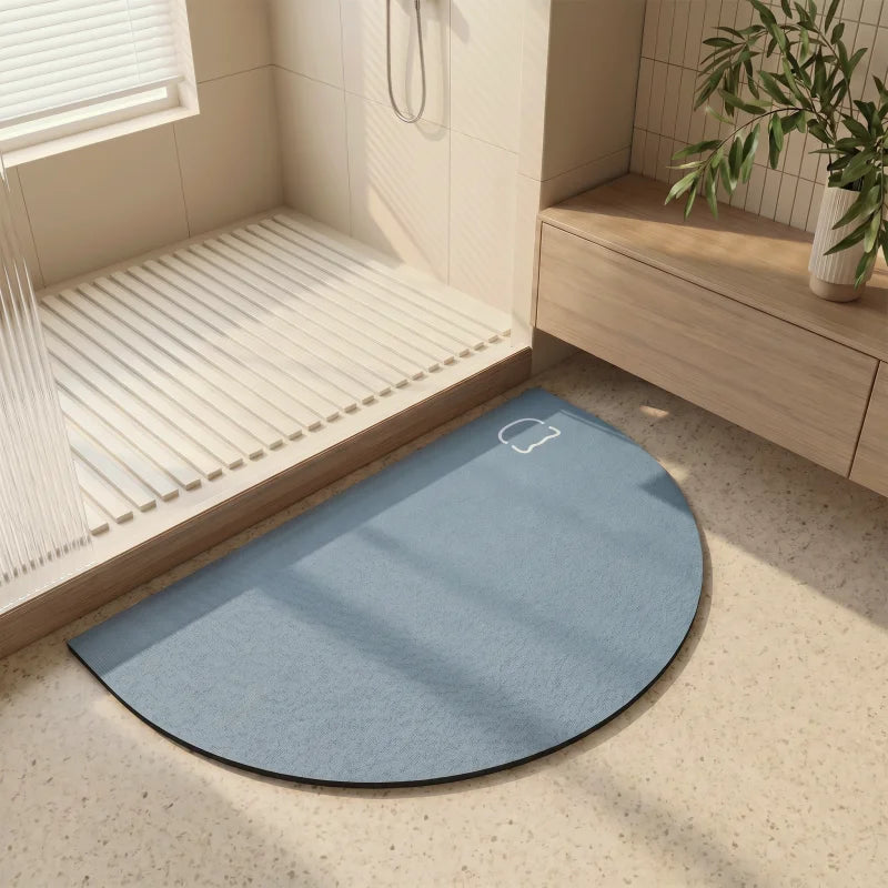 Tapis de Bain Demi Lune Design