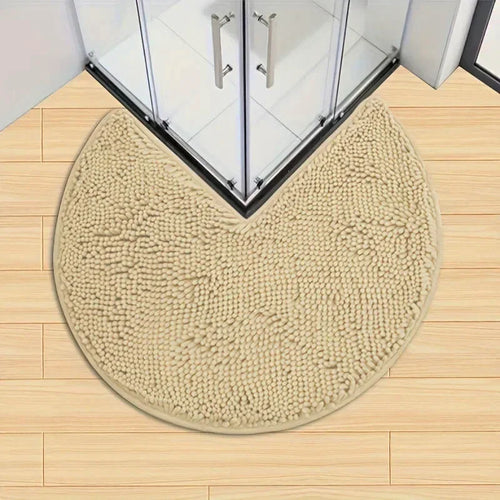 Grand tapis salle de bain original absorbant et antidérapant, séchage rapide, idéal pour apporter confort et design à votre espace bain.